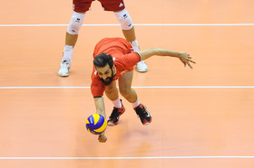 دیدار والیبال تیم‌های ملی ایران و لهستان